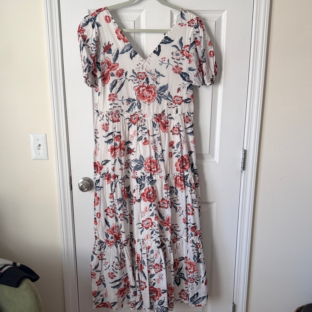 Lucky Brand Tiered Maxi Dress
